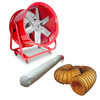 Ventilateur mobile MV600R avec tuyau et sac filtrant 
 MW Tools