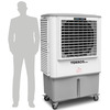 Rafraîchisseur d'air évaporatif industriel mobile 200m² 18000m³/h Torros