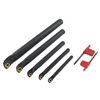 Jeu de 5 outils de tournage intérieur 95° MW-Tech