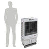 Rafraîchisseur d'air évaporatif professionnel mobile 80m² 8000m³/h Torros