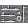 Jeu de micromètres d'intérieur 5 - 100 mm analogique 7 pcs MW Tools