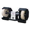 Touret à polir dia. 350 mm 1450 rpm 2200 W 400V y compris deux disques de polisage Optigrind