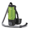 Aspirateur dorsal industriel confortable, pratique cuve plastique 4 litres 0,7 kW 230V Cleancraft