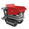 Minidumper à chenilles élévateur ciseaux benne basculante 500KG 10CH 6+2R vitesses Torros