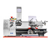 Tour à métaux d'établi hauteur des pointes 100 mm entre-pointes 300 mm alésage 21 mm 0,6 kW 230V + accessoires essentiels Torros