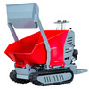 Minidumper hydrostatique à chenilles avec pelle 80KG benne basculante 500KG 9CH à démarrage électrique  Torros