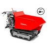 Minidumper à chenilles benne basculante 500KG 9CH 6+2R vitesses à démarrage électrique  Torros
