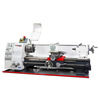 Tour à métaux d'établi hauteur des pointes 125 mm entre-pointes 550 mm alésage 26 mm 0,75 kW 230V + accessoires essentiels Torros