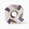 Fraise à surfacer 90 dégres diamètre 40 mm alésage 16 mm avec 4 plaquettes APKT1604 MW-Tech