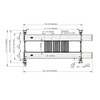 Pont parking élévateur 4 colonnes 3.6T 230V 4700mm 2 véhicules MW Tools