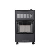 Chauffage d'appoint radiant infrarouge au gaz 4200 Watts mobile puissance réglable MW Tools