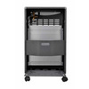 Chauffage d'appoint radiant infrarouge au gaz 4200 Watts mobile puissance réglable MW Tools