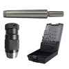 Perceuse-fraiseuse X 280 Y 175 mm Z 280 mm CM2/M10 0,75 kW 230V vitesses variables avec accessoires Optimill