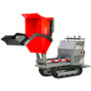 Minidumper hydrostatique à chenilles élévateur ciseaux avec pelle benne basculante 500KG 9CH à démarrage électrique Torros