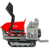 Minidumper hydrostatique à chenilles élévateur ciseaux avec pelle benne basculante 500KG 9CH à démarrage électrique Torros