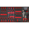 Servante d'atelier complète STARTER 212 outils MW Tools