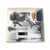 Bras de taraudage électrique M6 à M24 écran tactile PLC servo 1,2 kW 230V  système de soufflage et lubrification auto MW-Tech