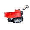 Minidumper à chenilles benne plateau basculante à ridelles 500KG 9CH 6+2R vitesses à démarrage électrique  Torros