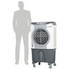 Rafraîchisseur d'air évaporatif professionnel mobile 60m² 5000m³/h  Torros