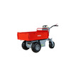Mini dumper électrique 500kg 196L plateau basculant hydraulique cloison amovible batterie 48V / 32Ah Torros