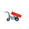 Mini dumper électrique 500kg 196L plateau basculant hydraulique cloison amovible batterie 48V / 32Ah Torros
