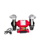 Touret à meuler ø200 mm 2850 tr/min 450 W 230V avec meules en grain 36 et 80 Torros