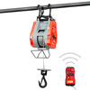 Palan électrique à câble 490kg 30m 2,8 kW 230 V vitesse variable télécommande SANS fil qualité industrielle 230V MW Tools