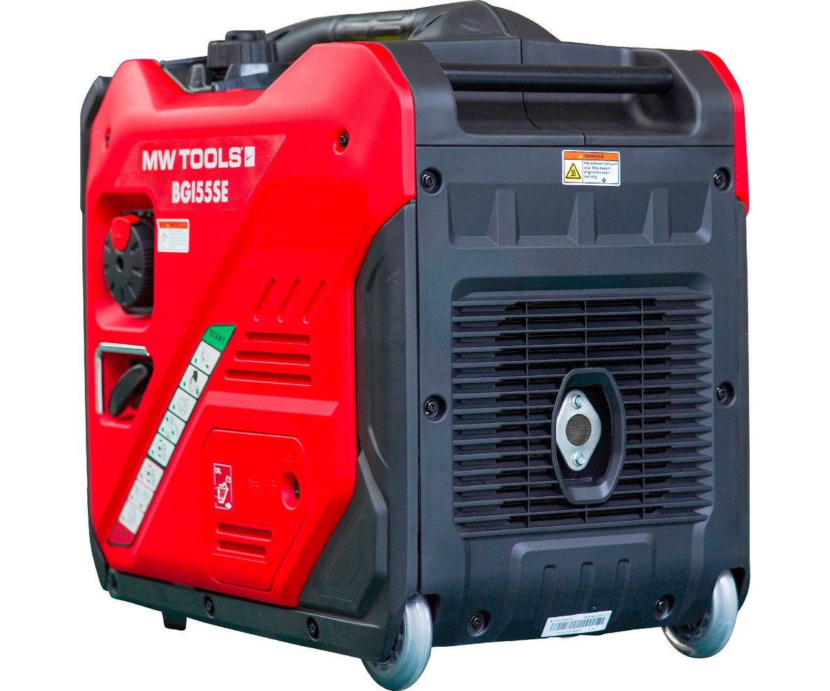 Groupe électrogène Inverter MW Tools BGI34M – Essence – 3,5 KW – 230 V – Neuf