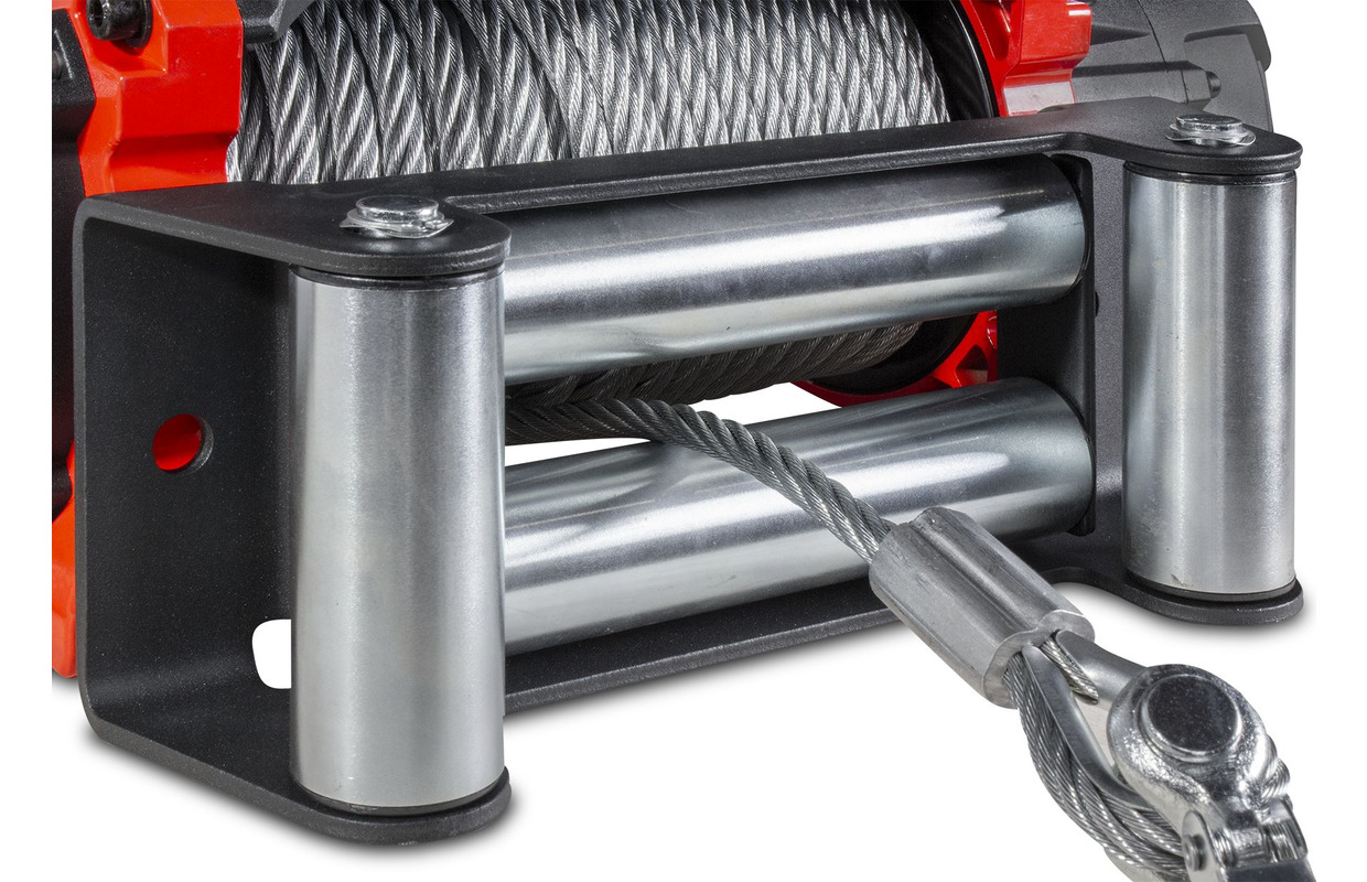 Treuil électrique 1300W PA800 - Capacité 800kg, Double Câble, Télécommande Filaire - Pour Levage Charges Atelier, Chantier