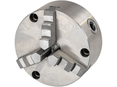 Mandrin 3 mors à serrage concentrique corps en fonte ø125 mm montage frontal pour plateau diviseur THV-6 Torros