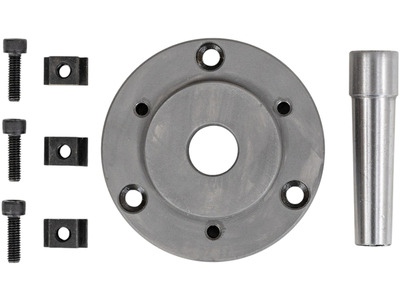 Bride intermédiaire pour mandrin 3 mors ø80 mm à monter sur diviseur - table rotative THV-4 Torros
