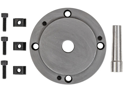 Bride intermédiaire pour mandrin 3 mors ø125 mm à monter sur diviseur - table rotative THV-6 Torros