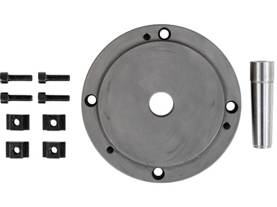 Bride intermédiaire pour mandrin 3 mors ø160 mm à monter sur diviseur - table rotative THV-8 Torros