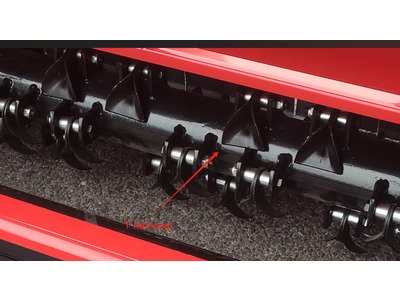 Marteau de rechange Y 125 g pour le broyeur tracteur KFA120 MW Tools