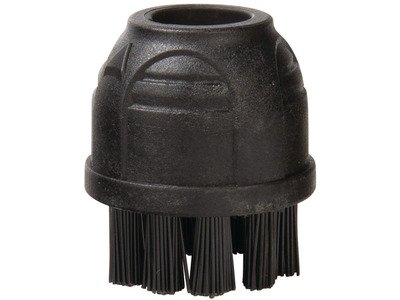Brosse ronde diam. 28 mm avec poils en polyester pour nettoyeur vapeur SG 58 S Cleancraft