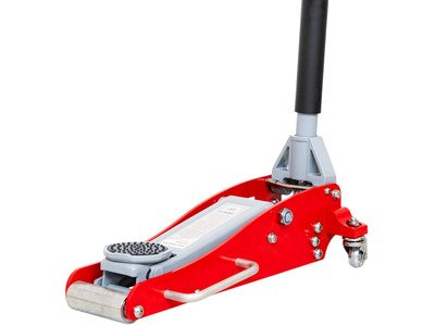 Cric rouleur hydraulique - alu/acier - 1,5 t MW Tools