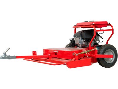 Faucheuse rotative 116 cm tractable pour quad avec moteur essence 16 ch et démarrage électrique Torros
