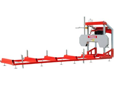 Scie à grumes moteur essence Lifan 15ch -  Longueur de coupe 4794 mm - Capacité diamètre ø800 mm Torros