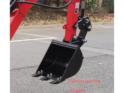 Godet 350 mm à 2 dents pour pelleteuse - pelle rétro ATV MW Tools