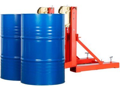 Pince à fûts pour chariot élévateur 2 fûts 60-220L 2x 360kg MW Tools