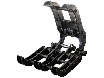 Pince à bois / grappin 650 mm 200 kg pour mini-pelles MW Tools