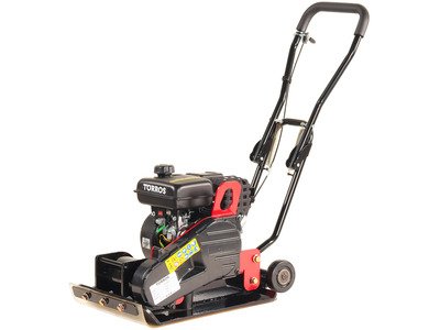 Compacteur à plaque vibrante 11 kN – Moteur essence 3ch – Plaque 48 x 32 cm Torros