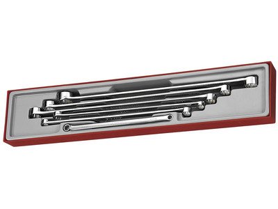 Jeu de clés polygonales double TTX4 tray 8-24mm 6 pièces Teng Tools