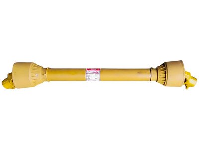 Arbre de transmission cardan PTO 80 cm 1 3/8" - 6 cannelures - montage rapide 3 leviers - pour micro-tracteur Torros