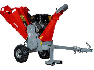 Broyeur de branches pro tractable thermique essence 15cv 420cc 120mm avec démarrage électrique Torros