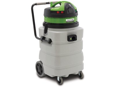 Aspirateur eau et poussières avec pompe submersible intégrée – 90 litres cuve plastique - 2 moteurs 2 kW 230 V - La solution pour les pompiers Cleancraft