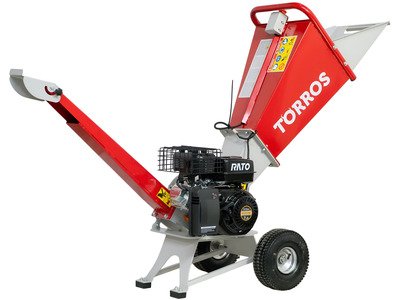 Broyeur de branches thermique essence 6,5cv 212cc 50mm démarrage manuel Torros