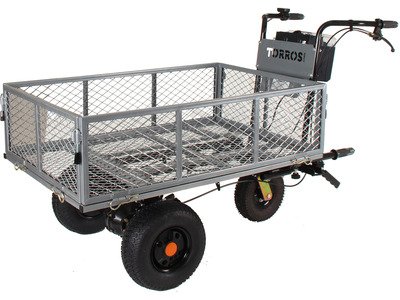 Brouette électrique 3 roues 250 kg benne basculante - batterie 40V / 6Ah Torros