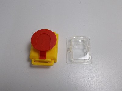 Capuchon d'interrupteur jaune KEDU KJD18 & KJD12 pour OPTIdrill PRO-Line & F-Line – avec protection anti-poussière Optimum