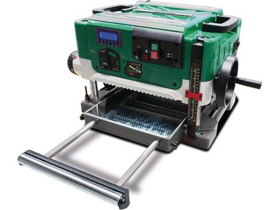 Raboteuse à bois de table compacte - Largeur 330 mm - Arbre hélicoïdal - Affichage numérique - 1,8 kW - 230 V Holzstar